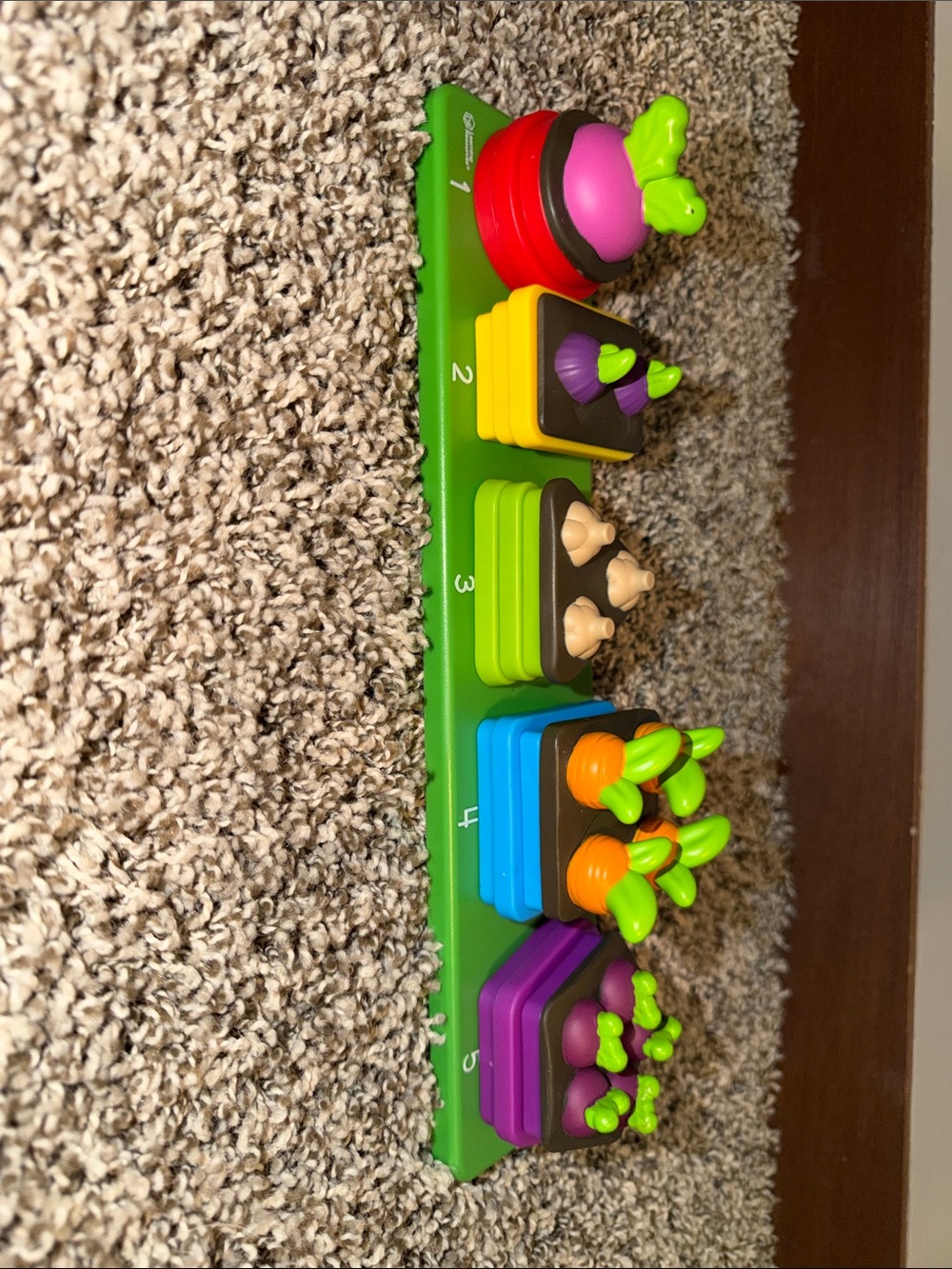 Garden Stack-and-Learn Counting Toy - Multicolor
